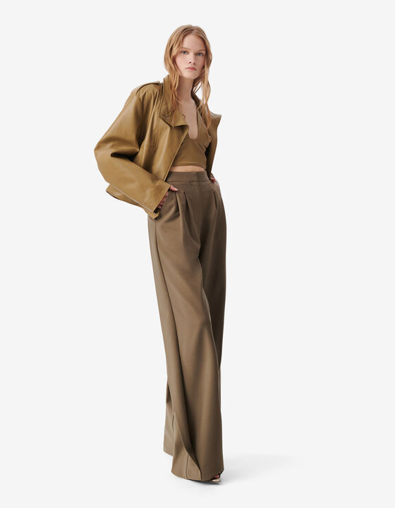 VESTE EN CUIR